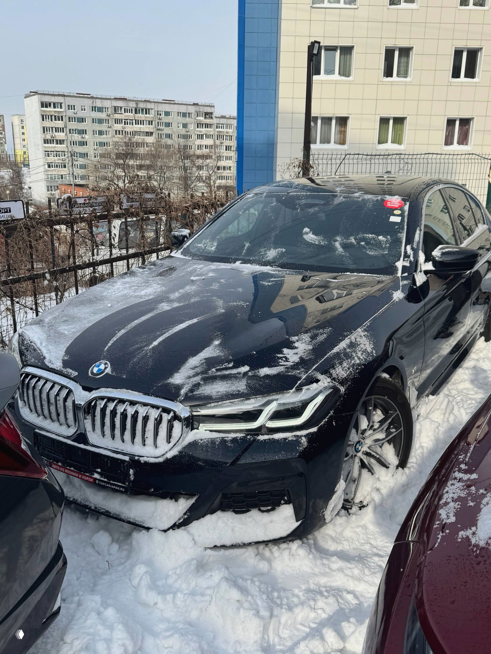Привезли ещё одну BMW 520i для клиента