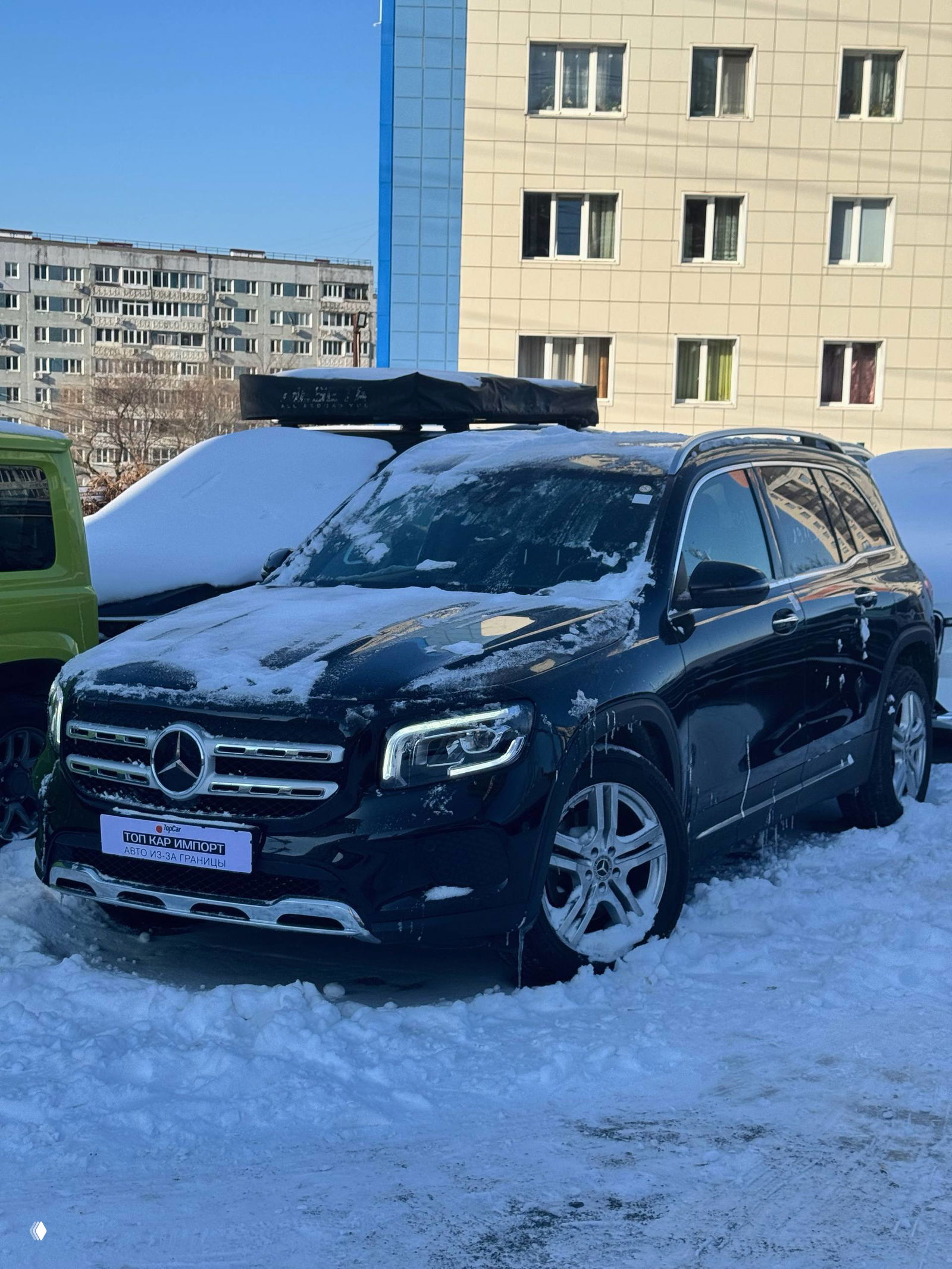 Приобрели в Южной Корее Mercedes GLB 200d