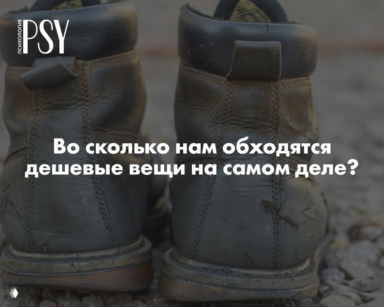 Что такое теория ботинок и почему экономия дорого стоит
