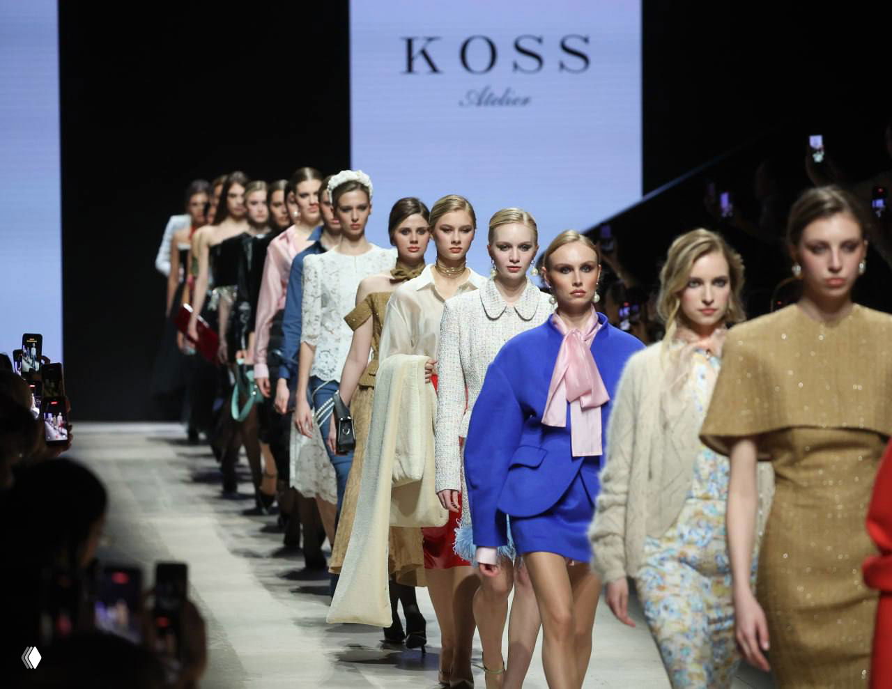 Цвета в коллекции Koss на Московской неделе моды