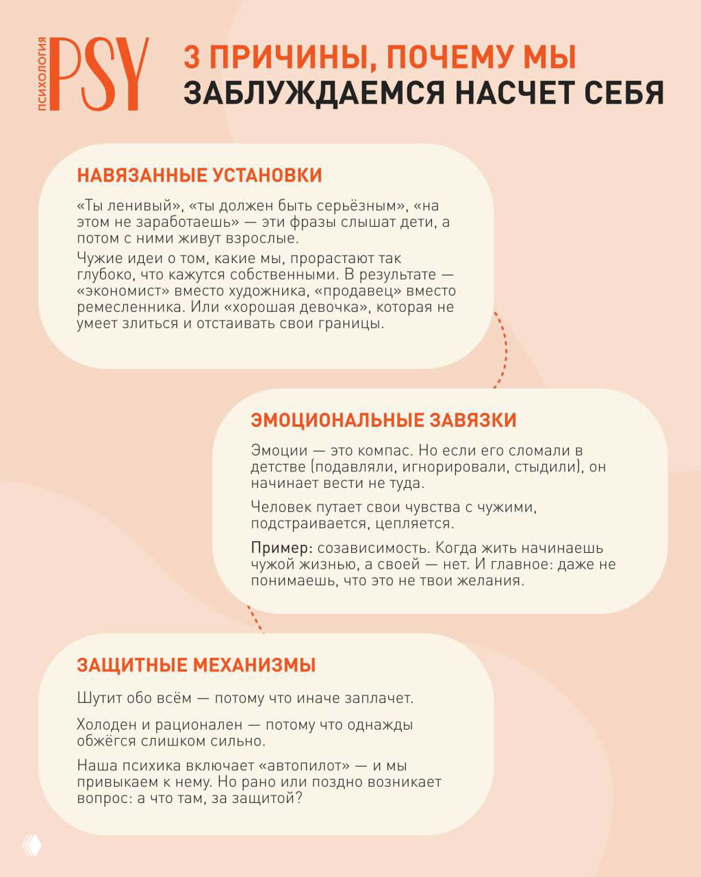 3 причины, почему мы заблуждаемся насчёт себя