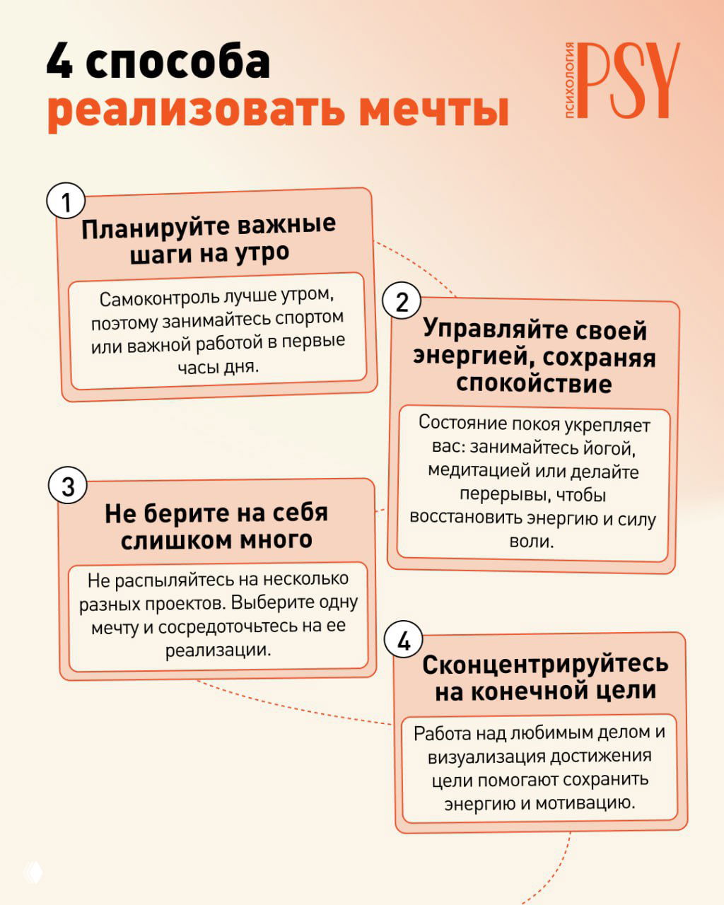 4 научно доказанных способа реализовать мечты