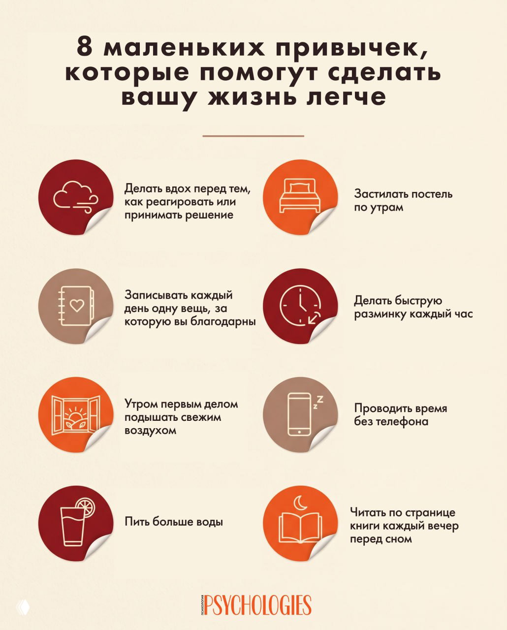 Эти привычки сделают вашу жизнь легче