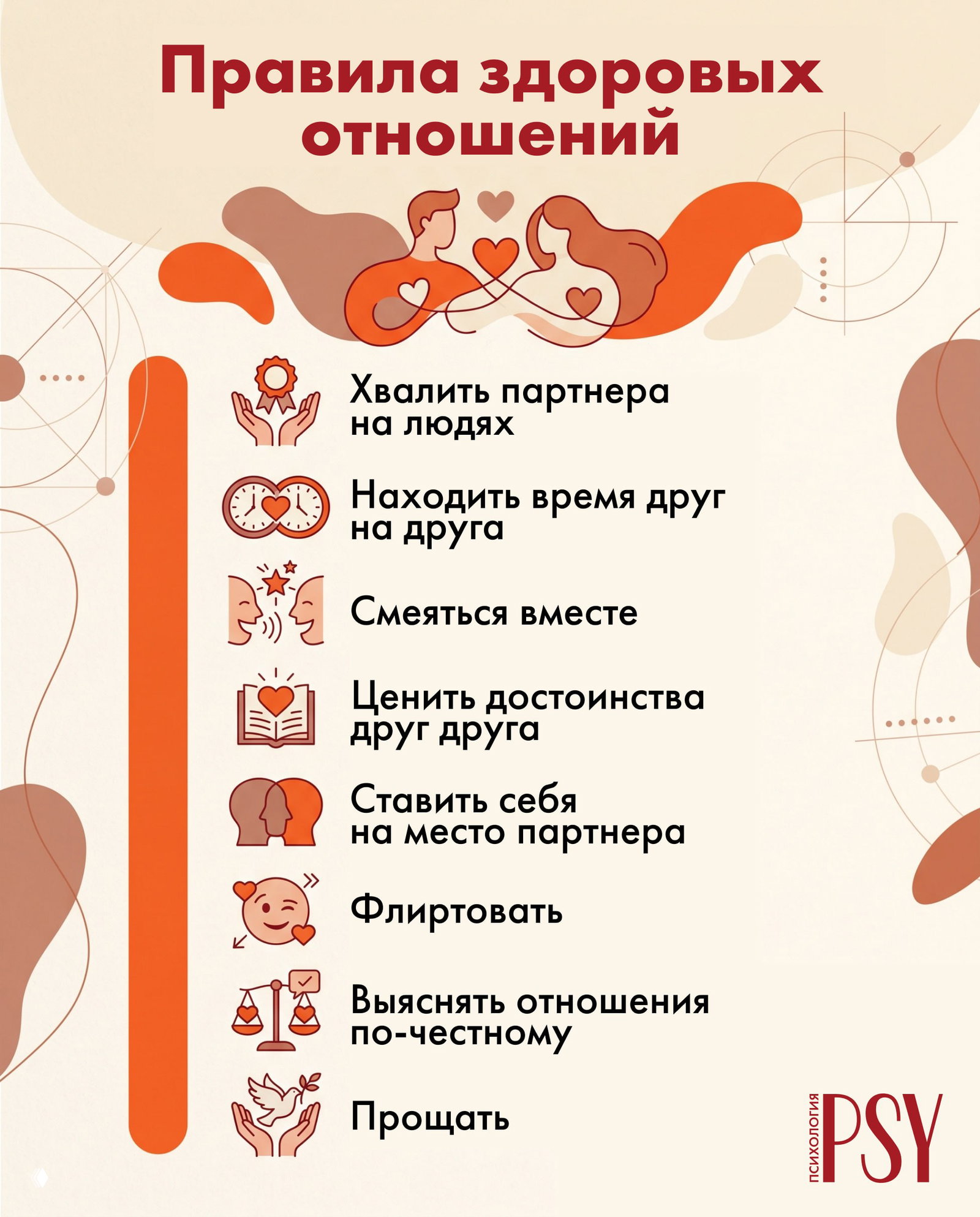 Правила здоровых отношений