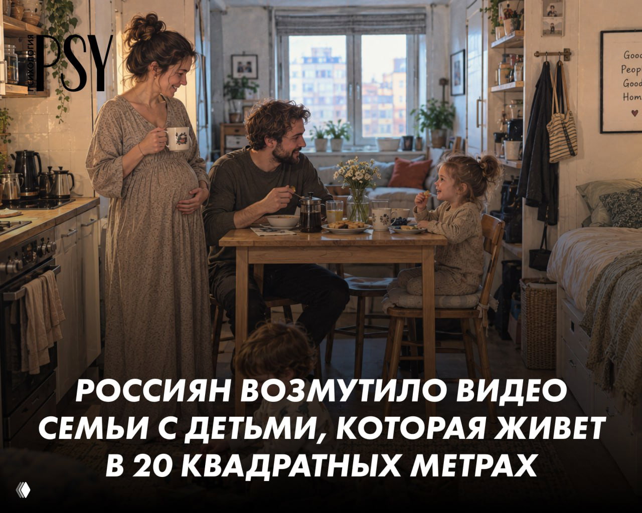«Зачем рожать в конуре?»: семья в 20 кв. м