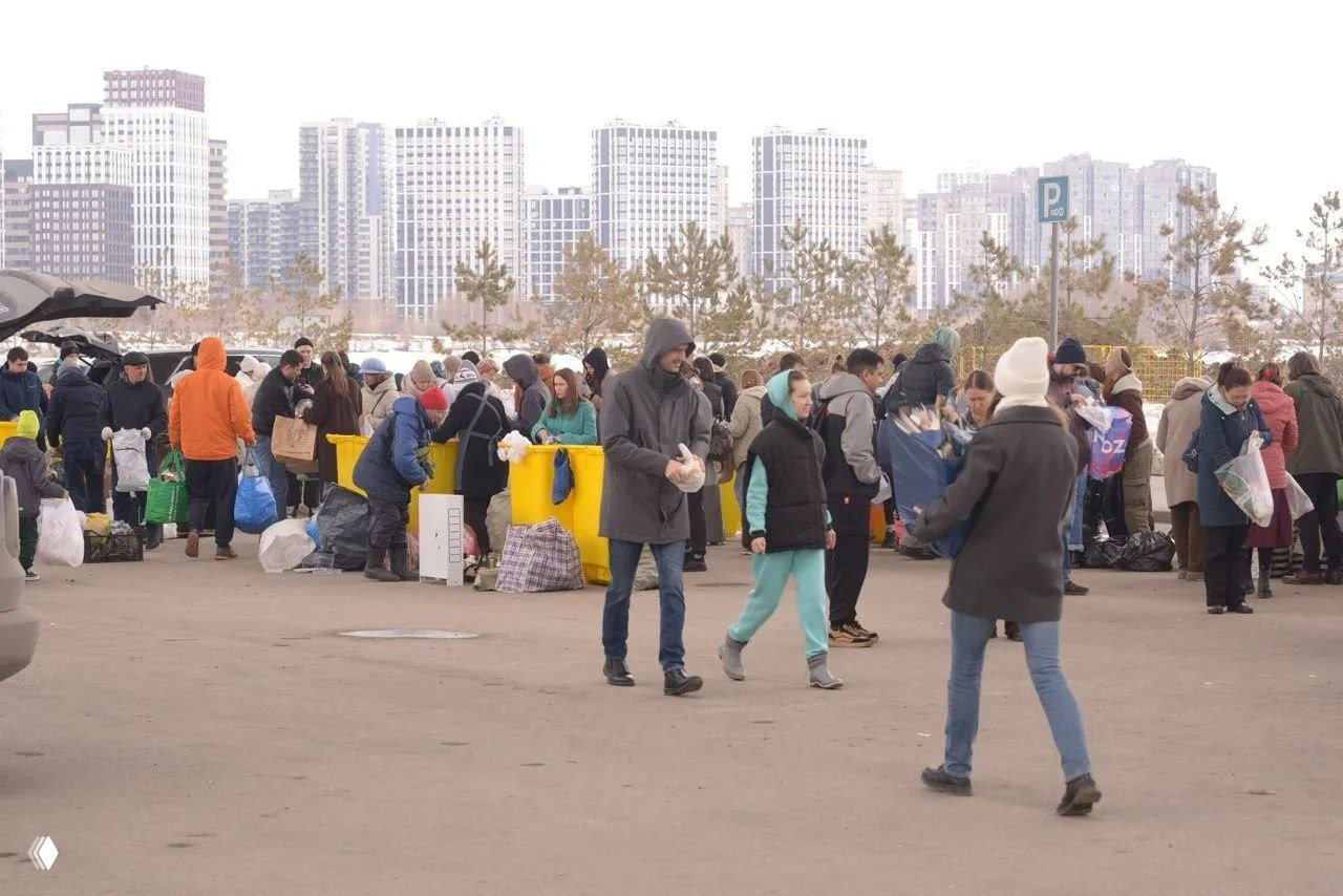 Мобильный пункт Экологично — 26 апреля, парковка Миллениум