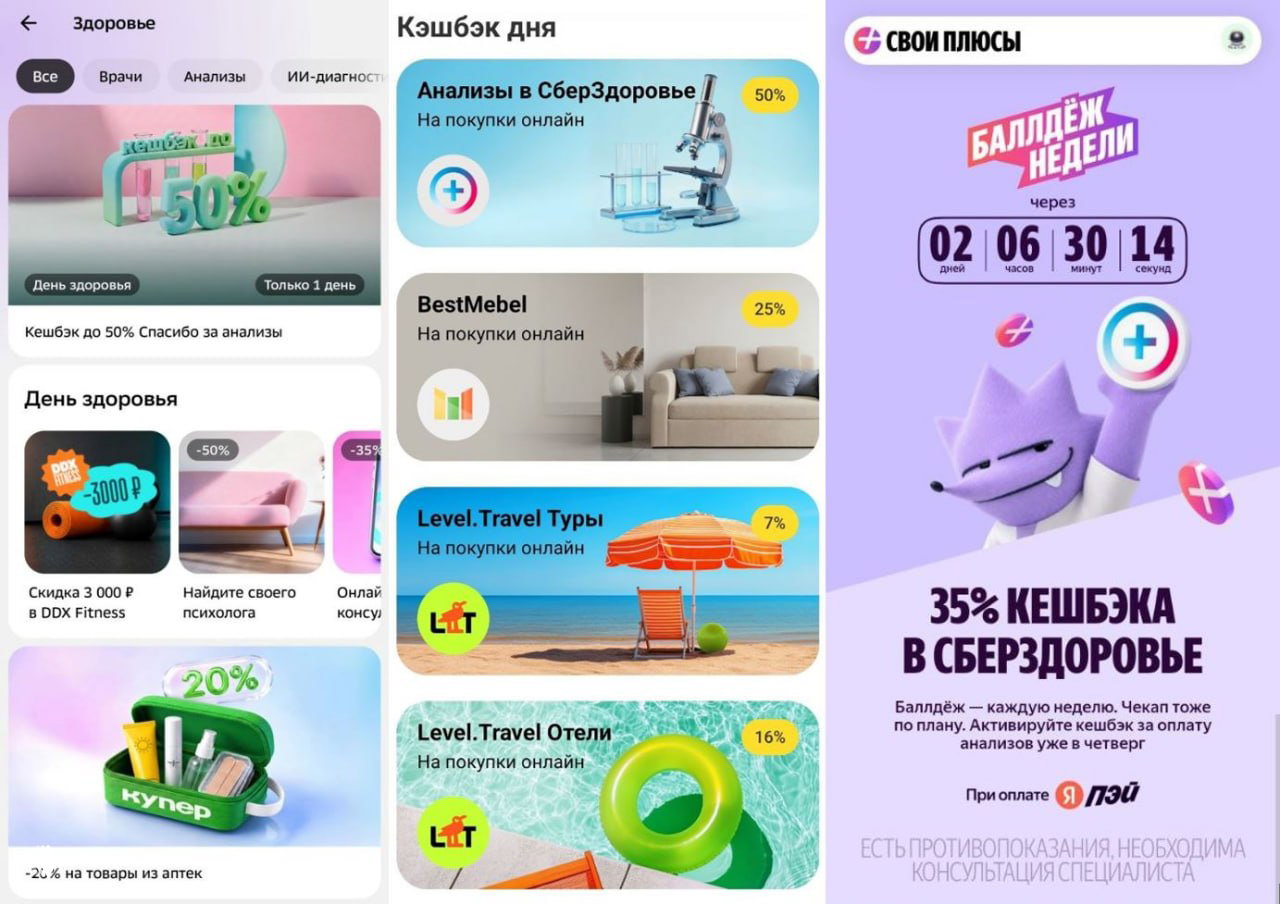 Коротко: акции, промокоды и кэшбэк