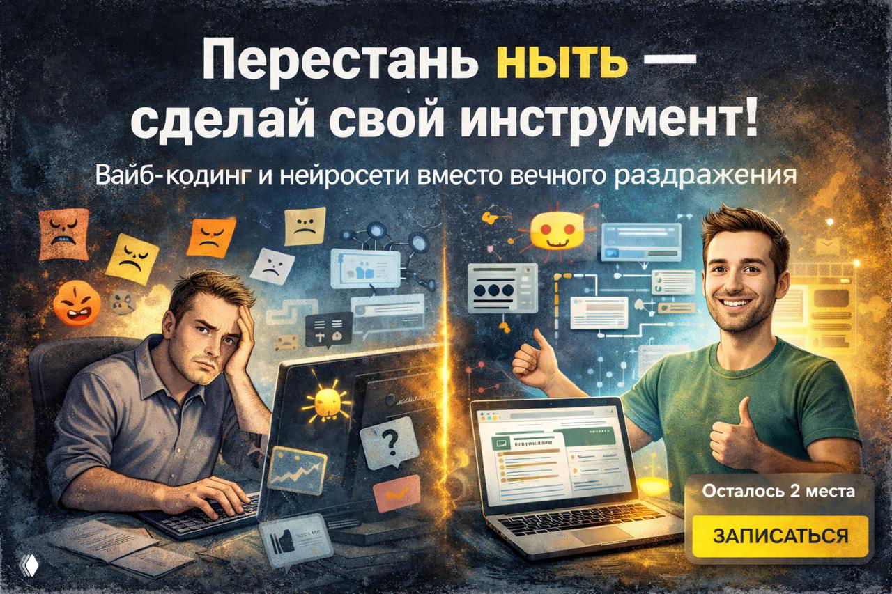 Про условное «нытьё» и вайб-кодинг