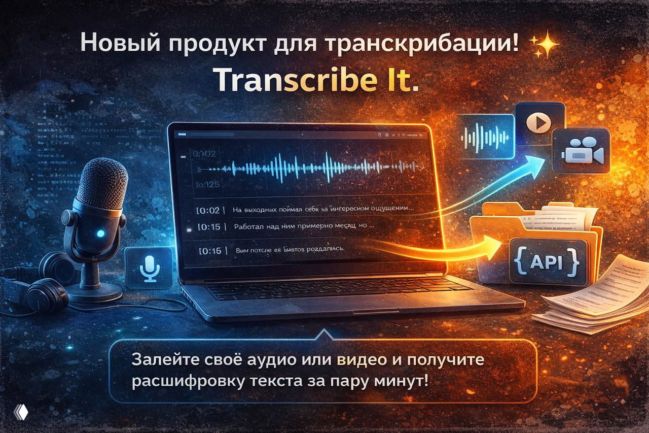 Transcribe It — новый продукт для транскрипции