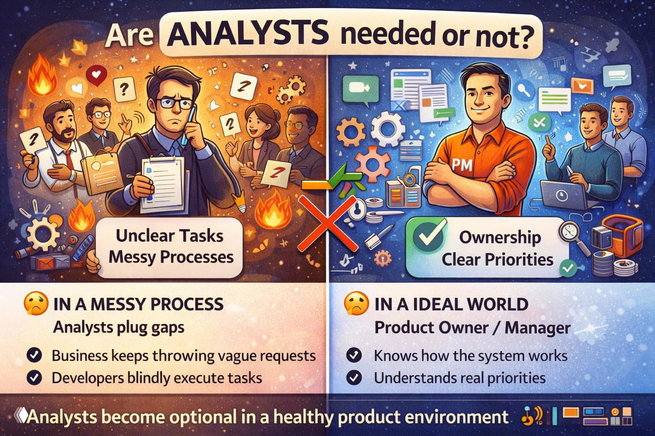 Нужны ли аналитики или нет
