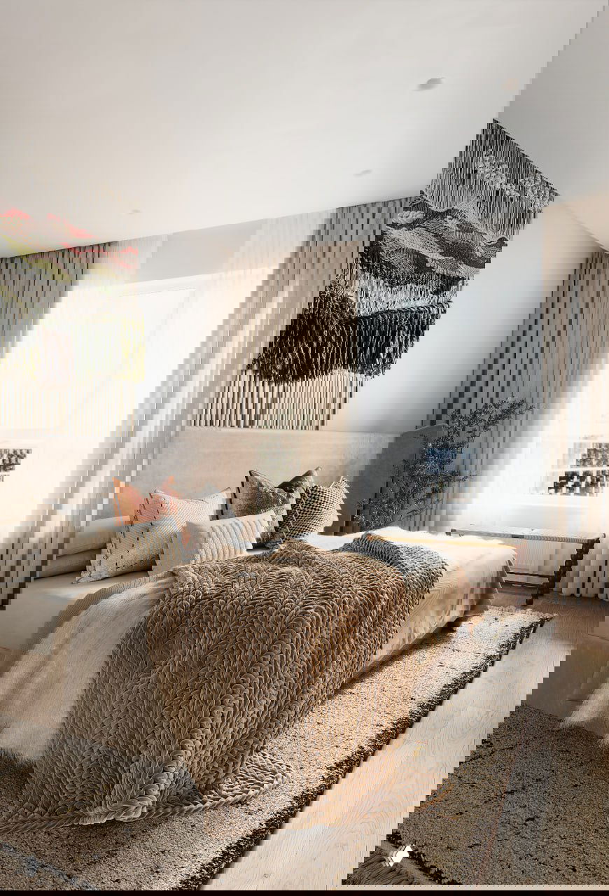 Спальня — пространство тишины и отдыха