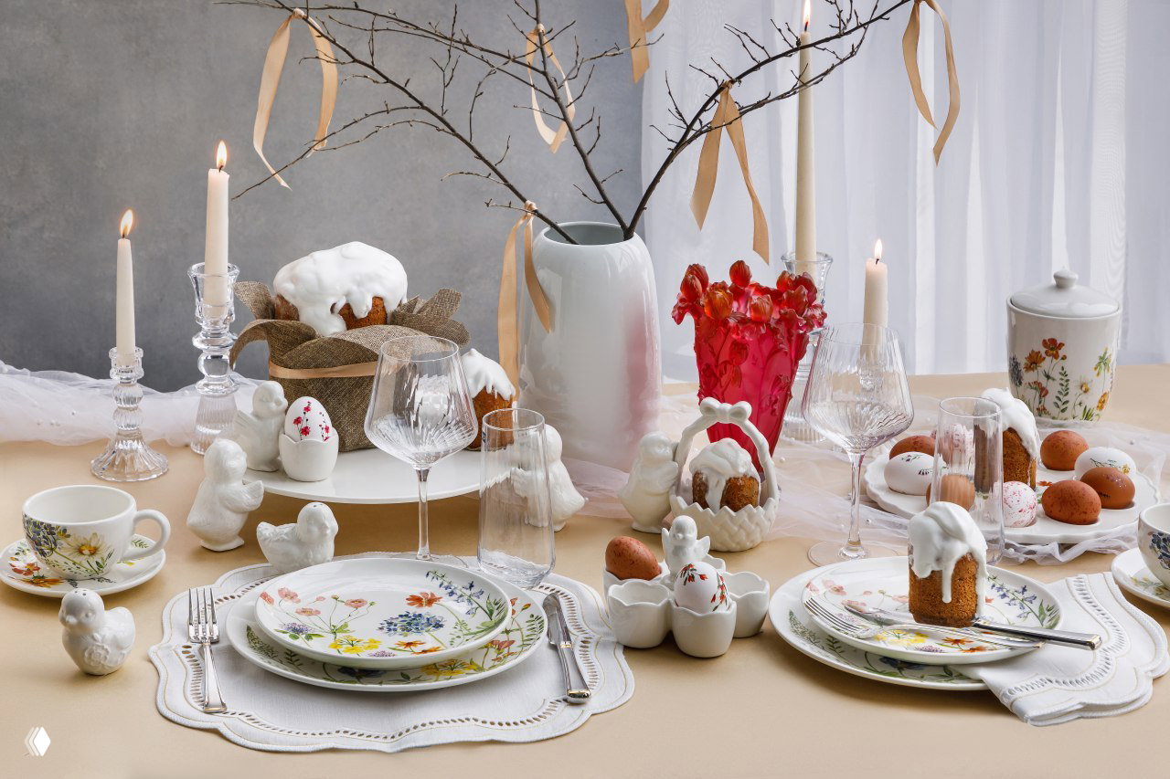 Скидки до -30% на пасхальную сервировку и декор