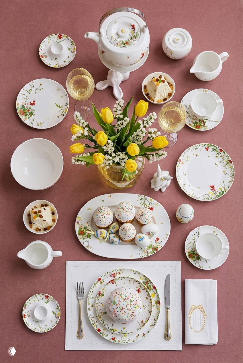 Альпийские цветы — коллекция Rosenthal