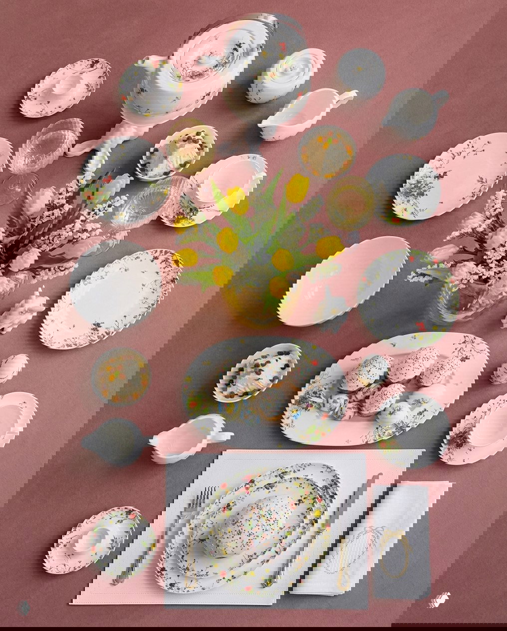 Дикие цветы на вашем столе от Rosenthal