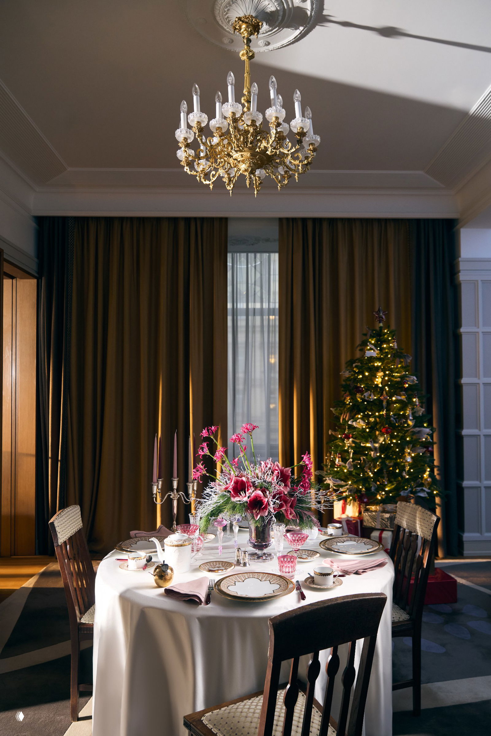 Ключевые акценты сервировки к Новому году