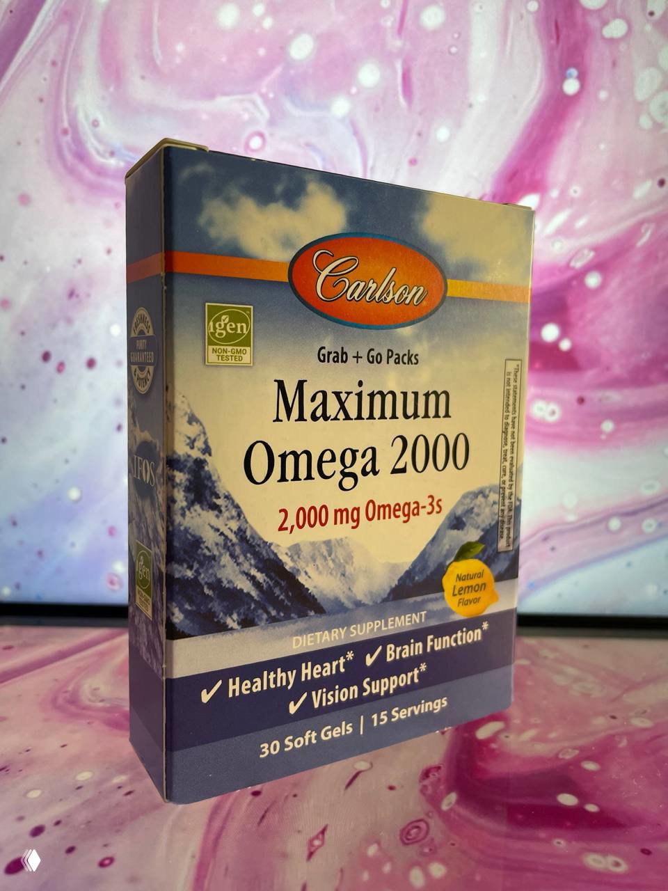 Carlson Maximum Omega 2000 — Омега‑3 в блистерах