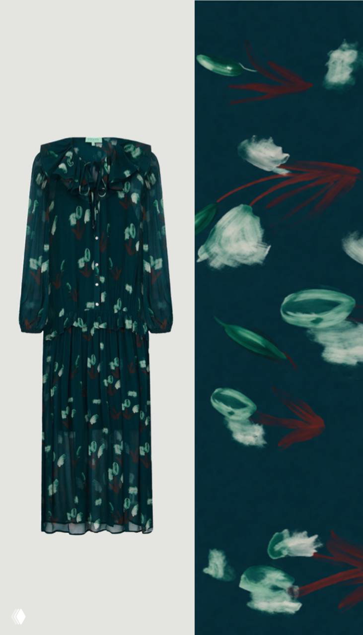 Романтичное платье на весну