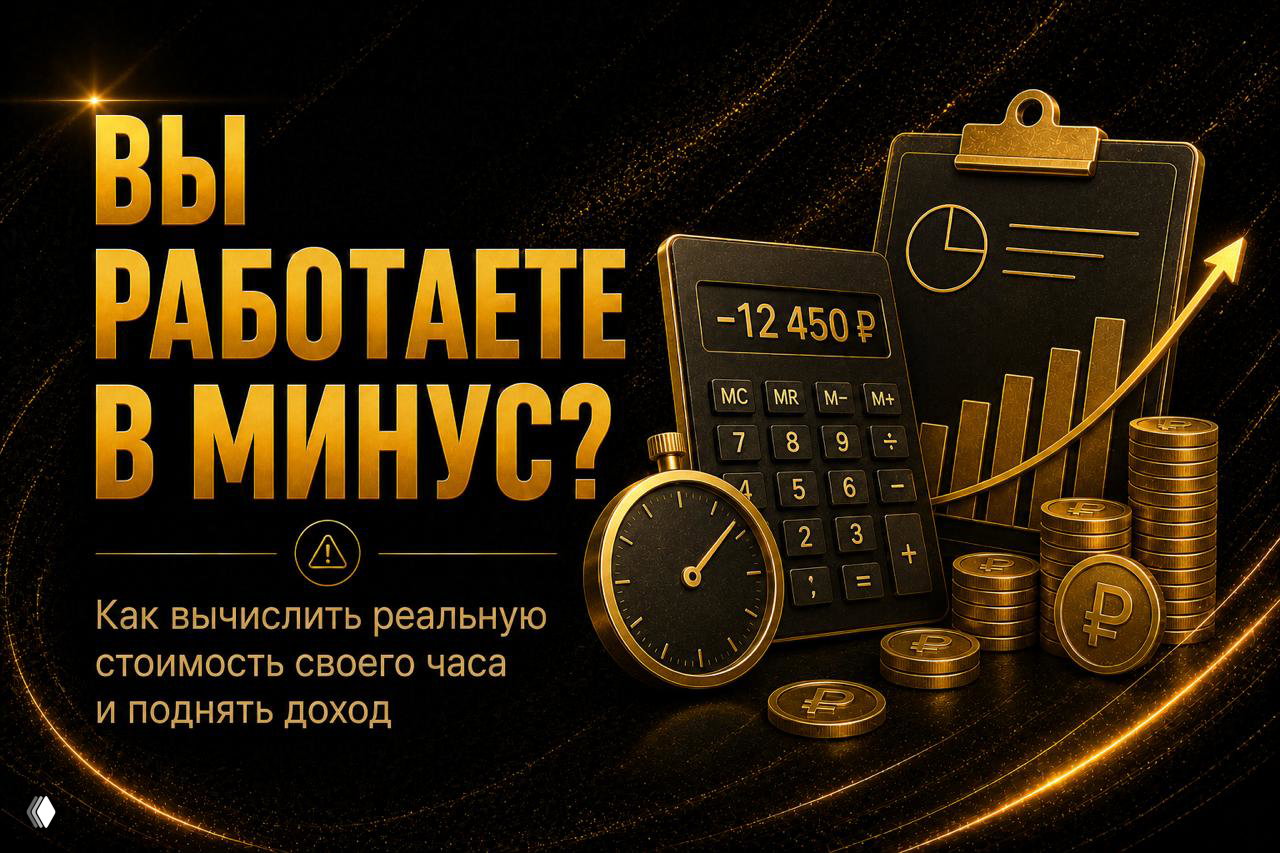 Как посчитать стоимость своего часа — и не работать в минус