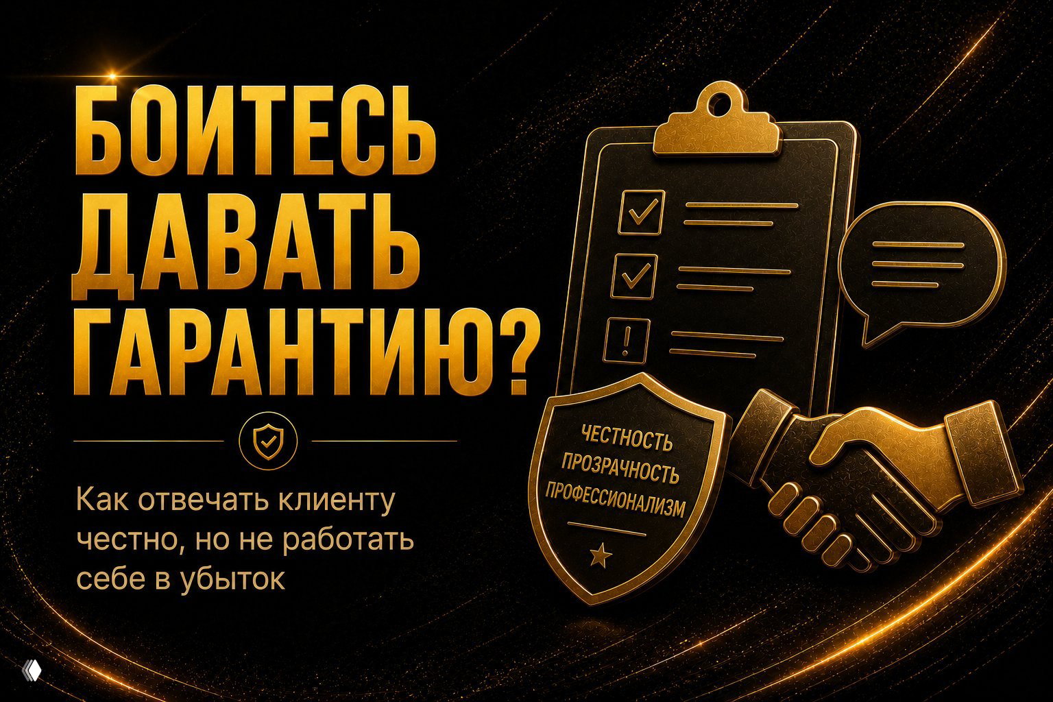 «А гарантию даёте?» — как отвечать клиенту