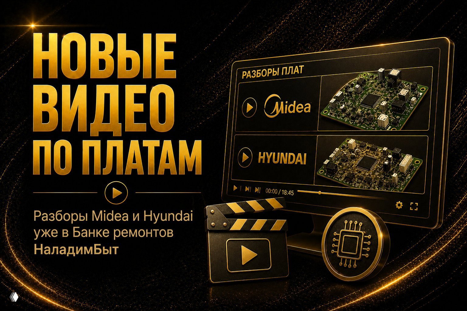 Два новых видео по электронным платам