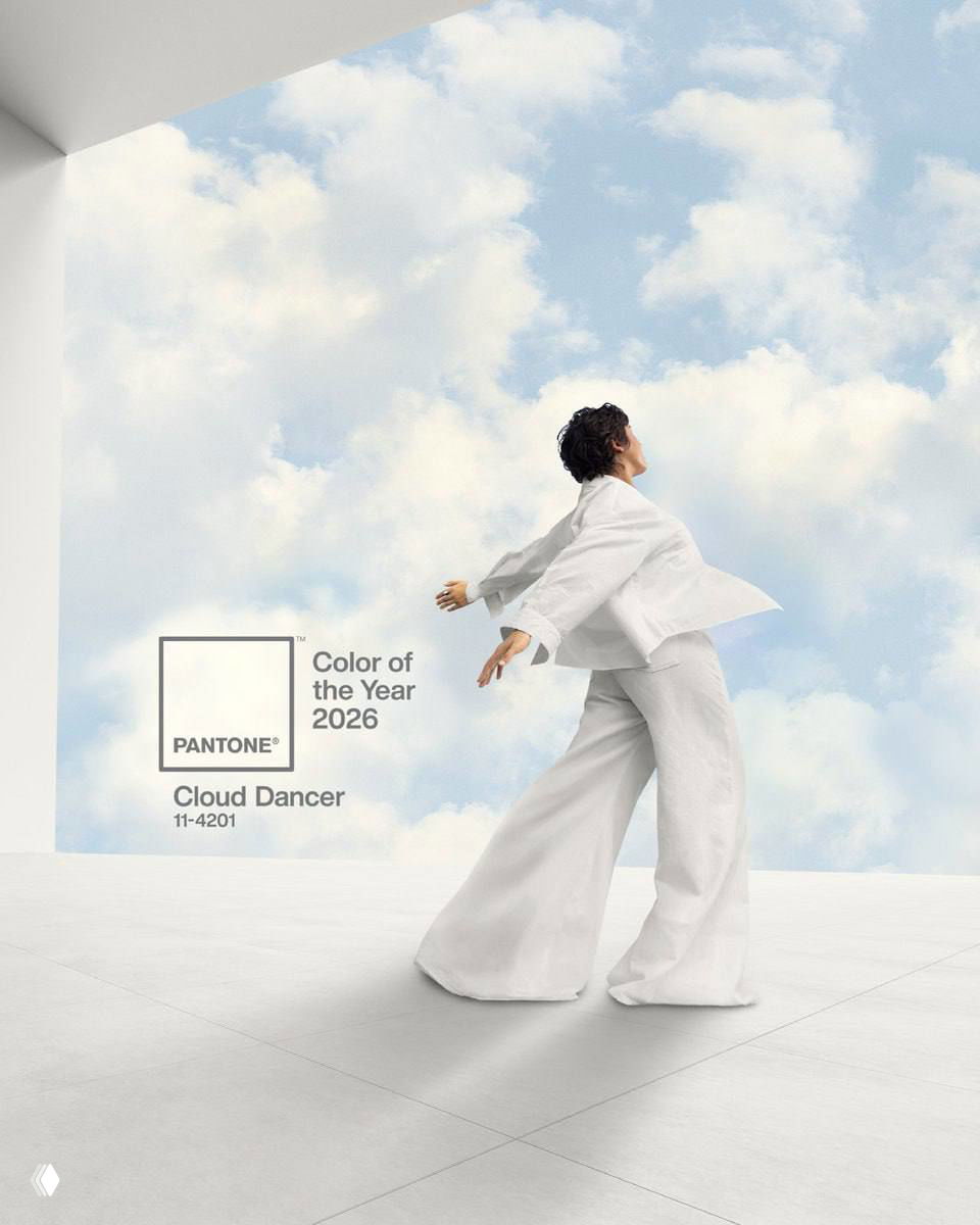 Почему главным цветом 2026 стал Cloud Dancer