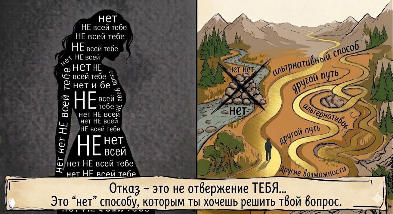 ННО помогает не принимать «нет» на свой счёт