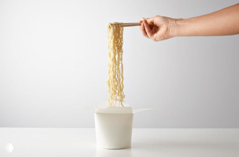 Спрос на лапшу быстрого приготовления снизился на 16 %