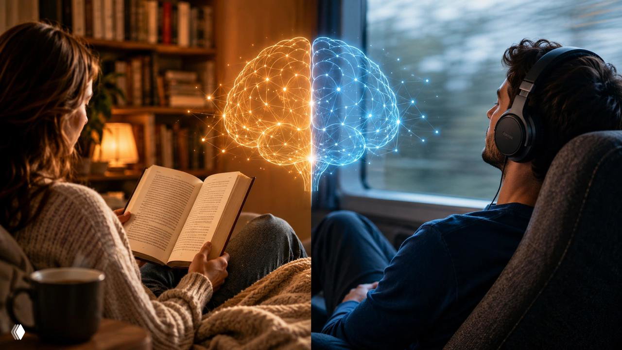 Что эффективнее: аудиокниги или обычные книги?