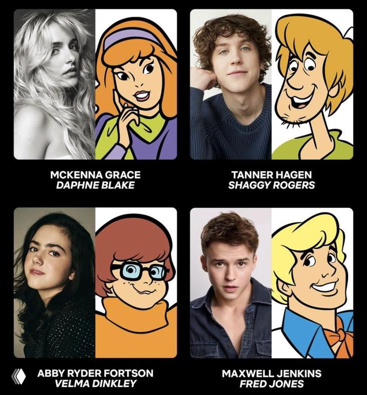 Netflix подтвердил каст лайв‑экшена «Скуби‑Ду»