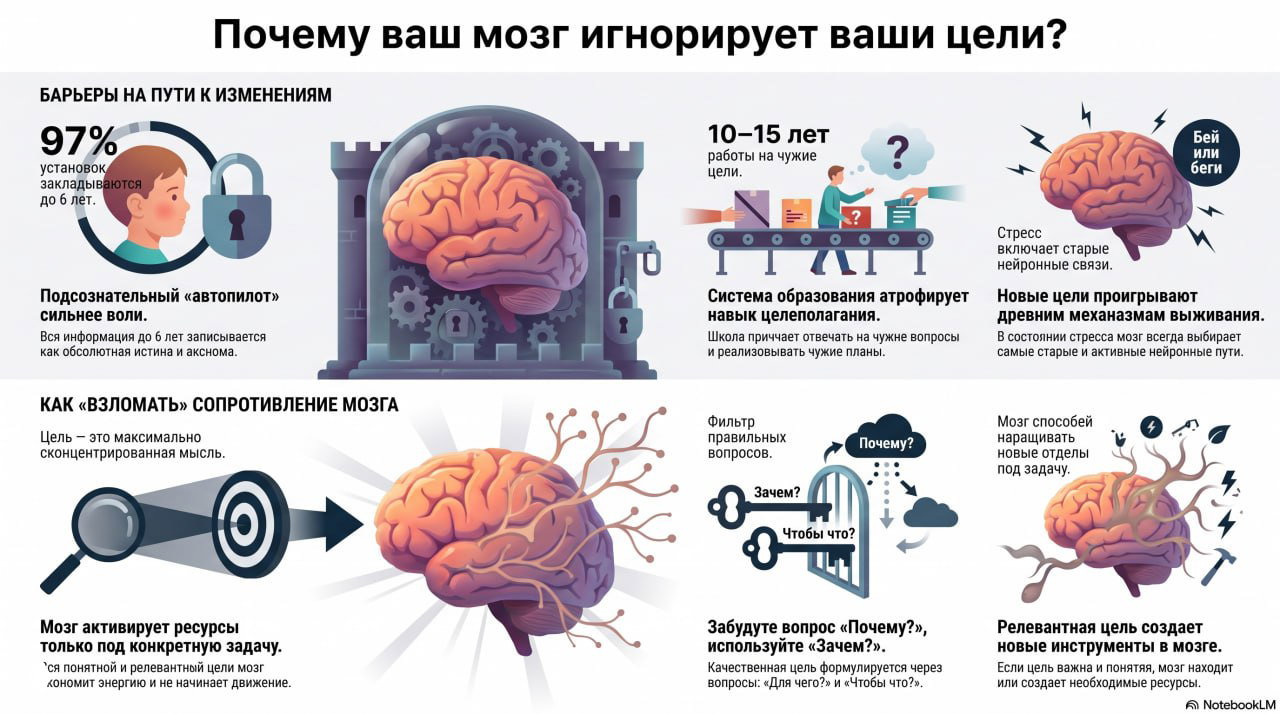 Почему новые привычки не приживаются? Ошибка 99% людей