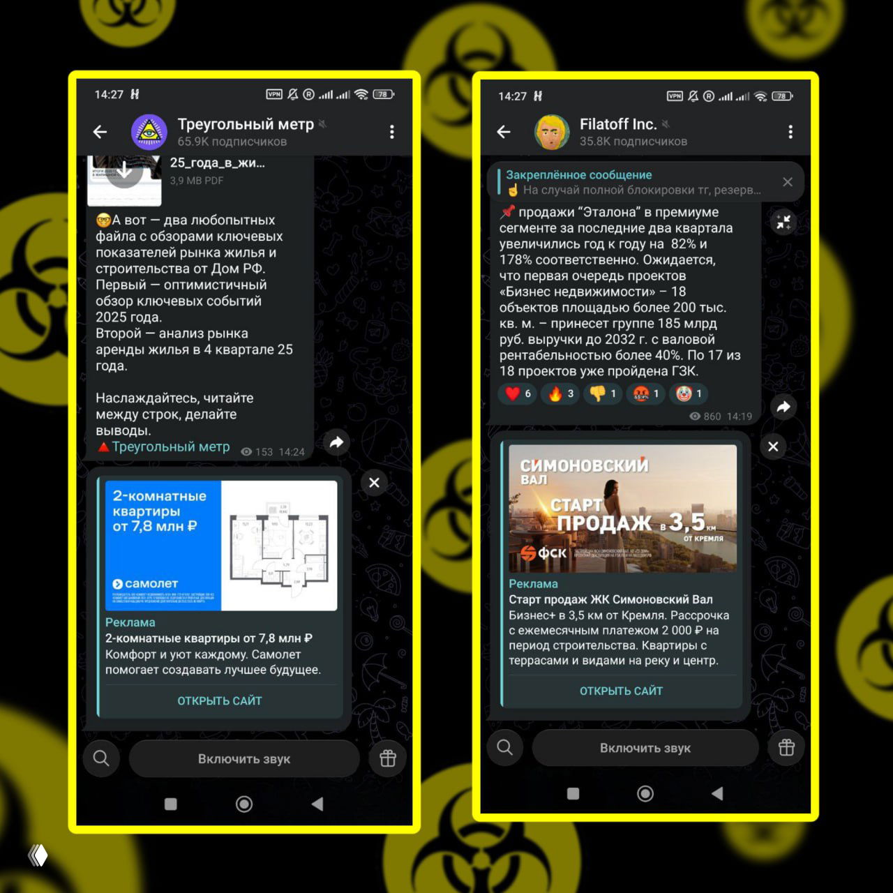 Лайфхак для таргетологов Telegram Ads
