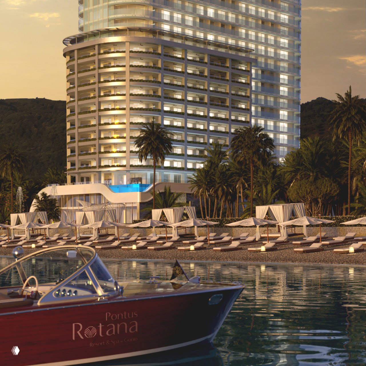 Полноценный 5‑звёздочный Rotana в Грузии