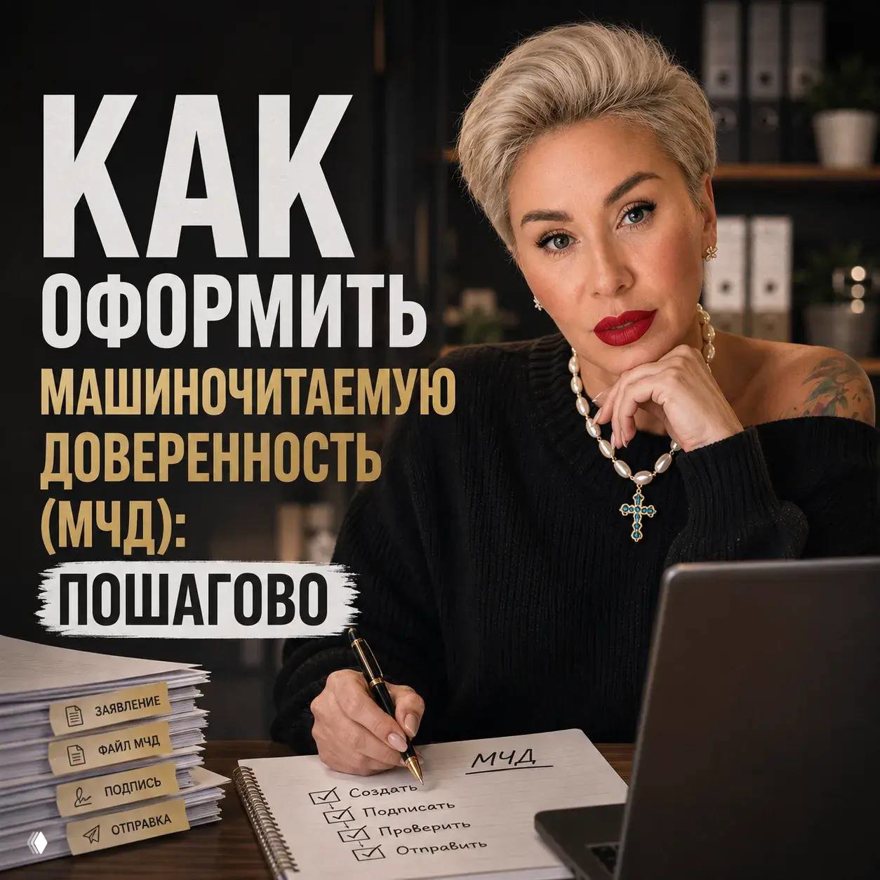 Как оформить машиночитаемую доверенность (МЧД)