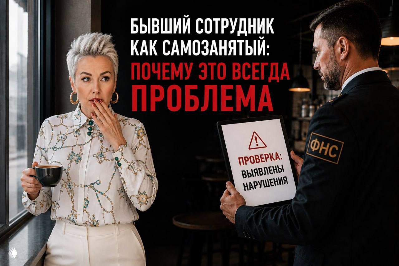 Бывший сотрудник как самозанятый — проблема