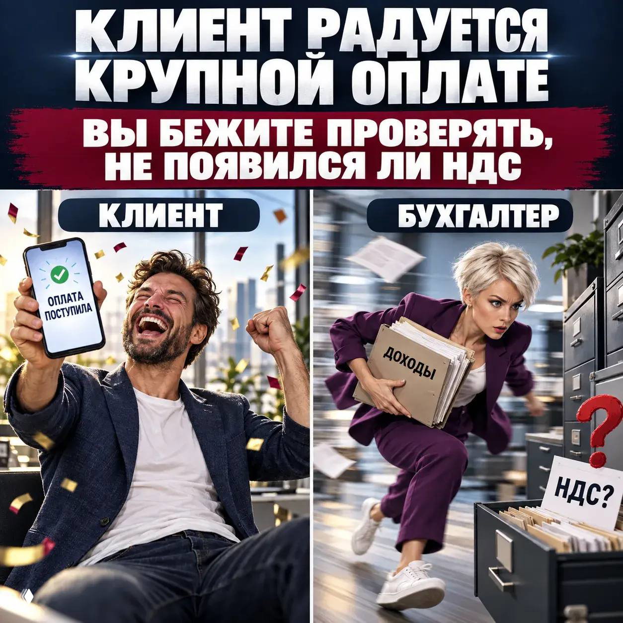 Проверка НДС при крупной оплате