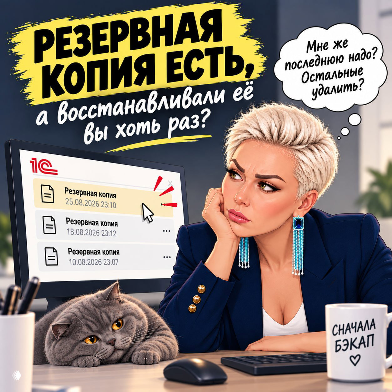 Резервная копия: восстанавливали хоть раз?