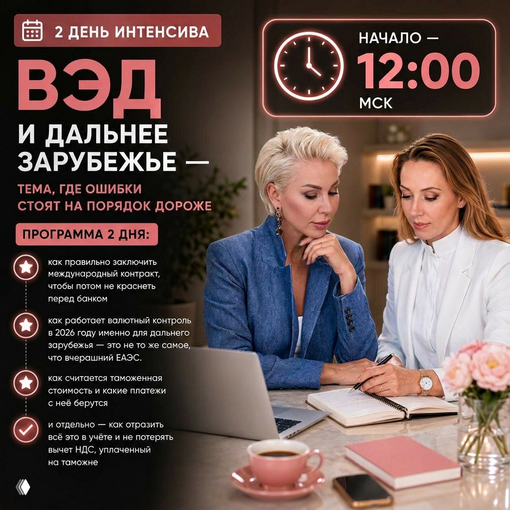 2 ДЕНЬ: ВЭД и дальнее зарубежье