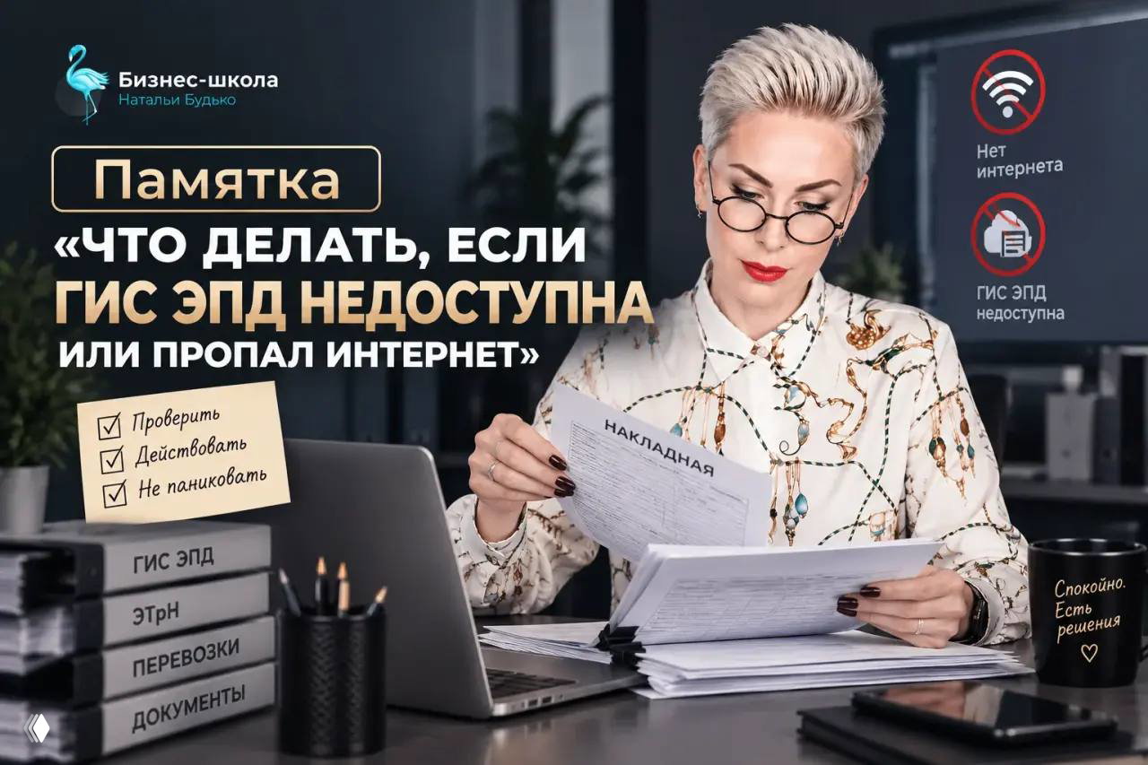 Памятка: что делать, если ГИС ЭПД недоступна