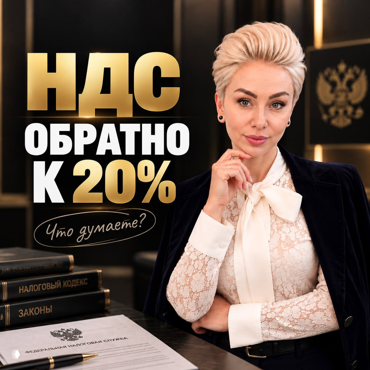 НДС обратно к 20%? Законопроект №1331250-8