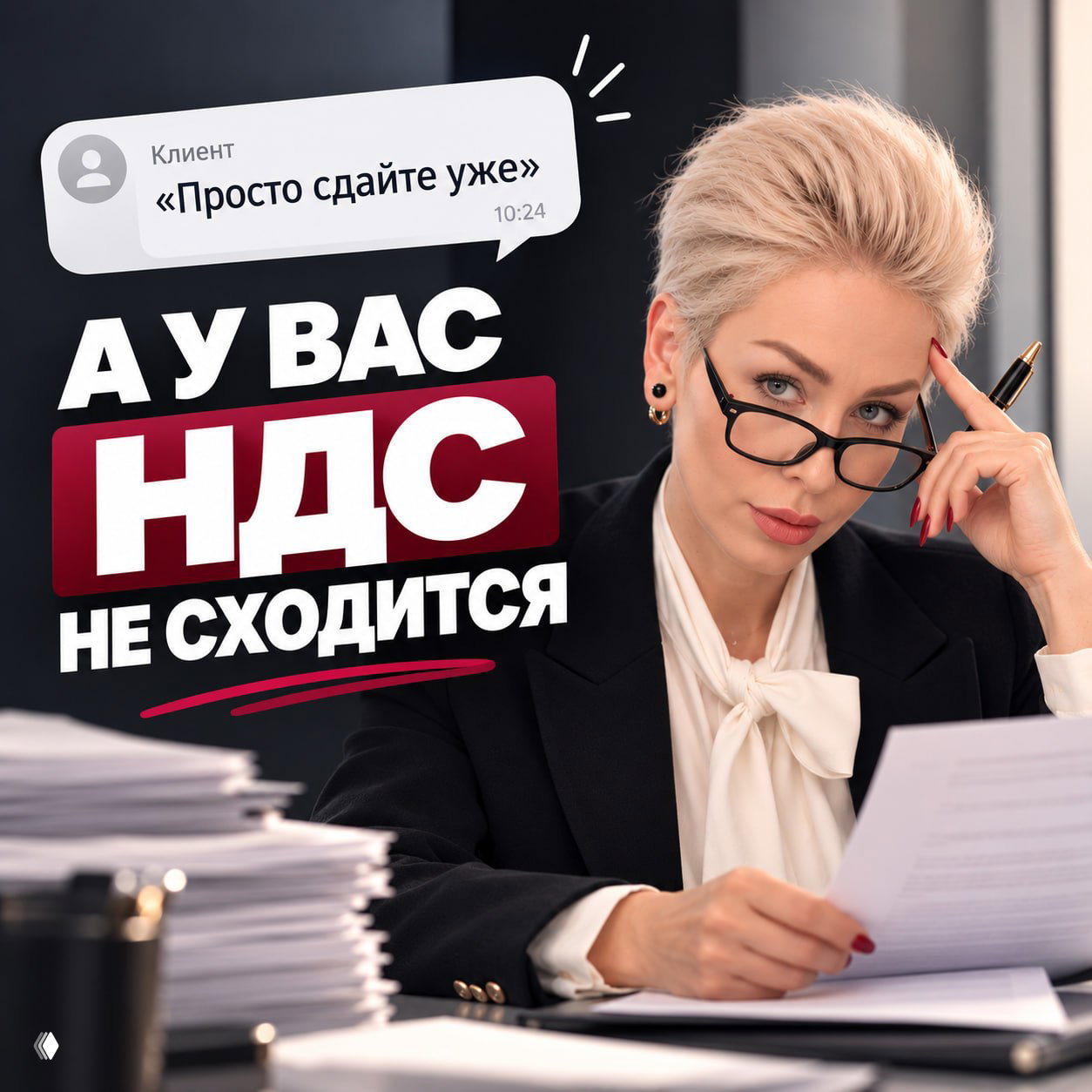 А у вас НДС не сходится