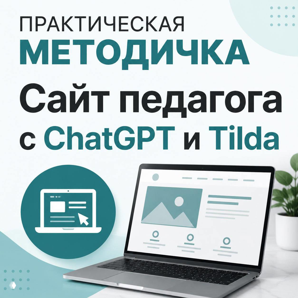 Методичка: Сайт педагога с помощью ChatGPT и Tilda