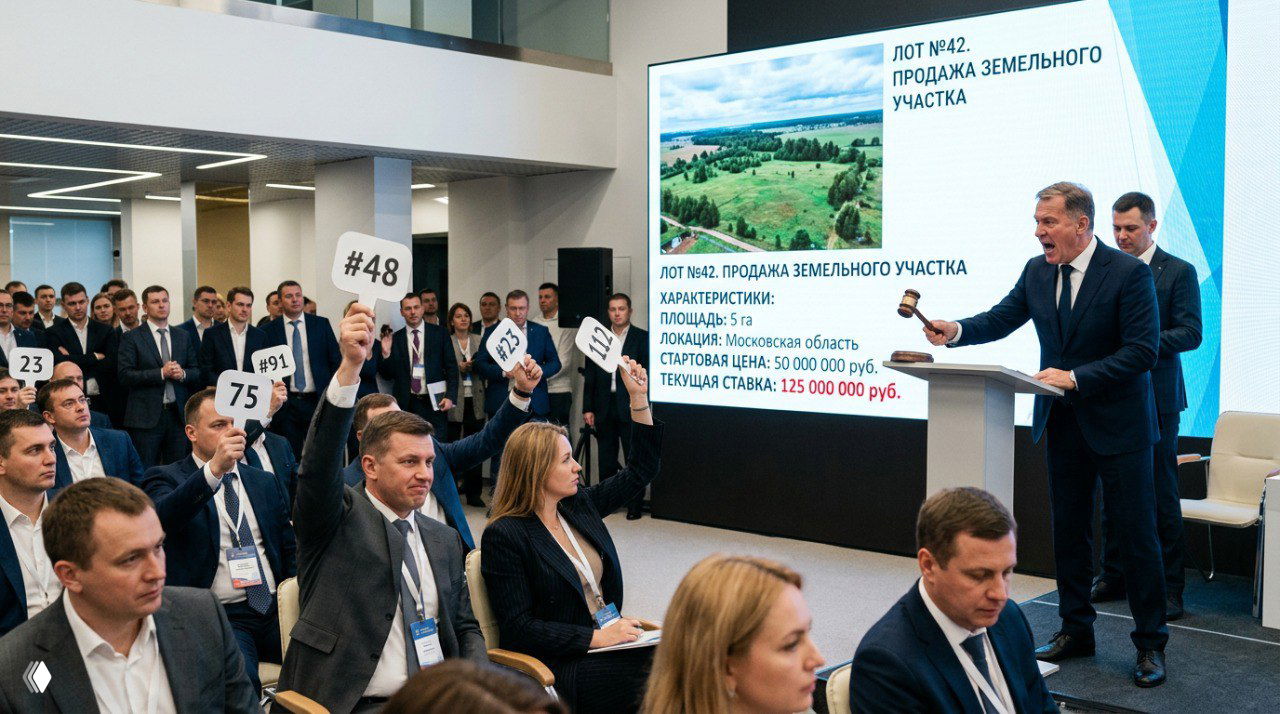 Торги на земельных аукционах: как участвовать и не переплатить