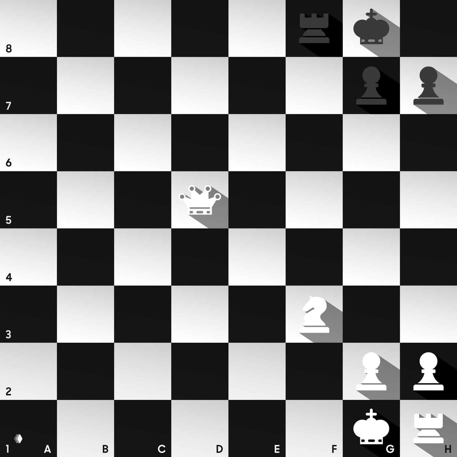 Шахматная задача: выиграют ли черные?