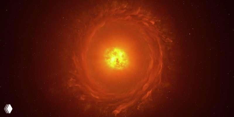 WOH G64: редкий переход в жёлтый гипергигант