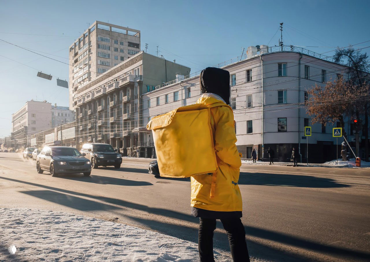 Средний заработок московского курьера — 20 529 ₽ в сутки