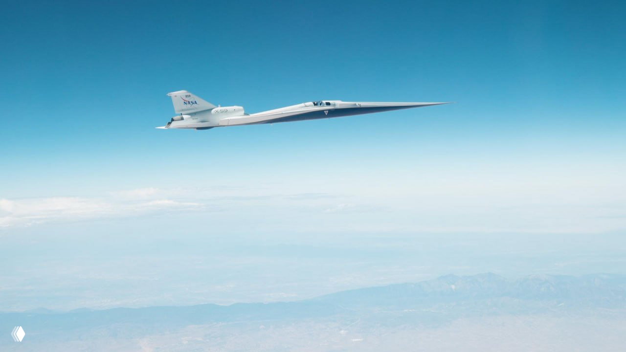 NASA X-59 совершил второй сверхзвуковой полет