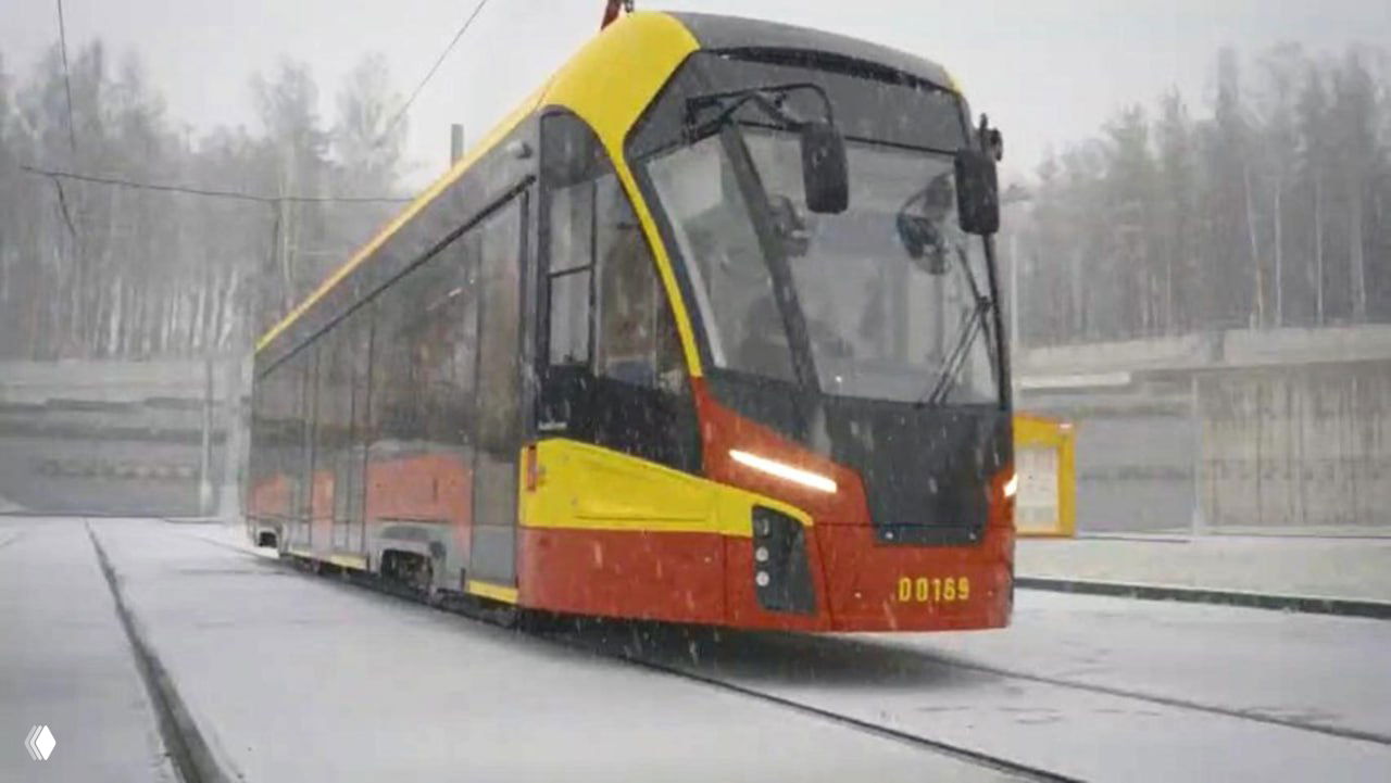 Беспилотный трамвай «Львенок» представили в Екатеринбурге