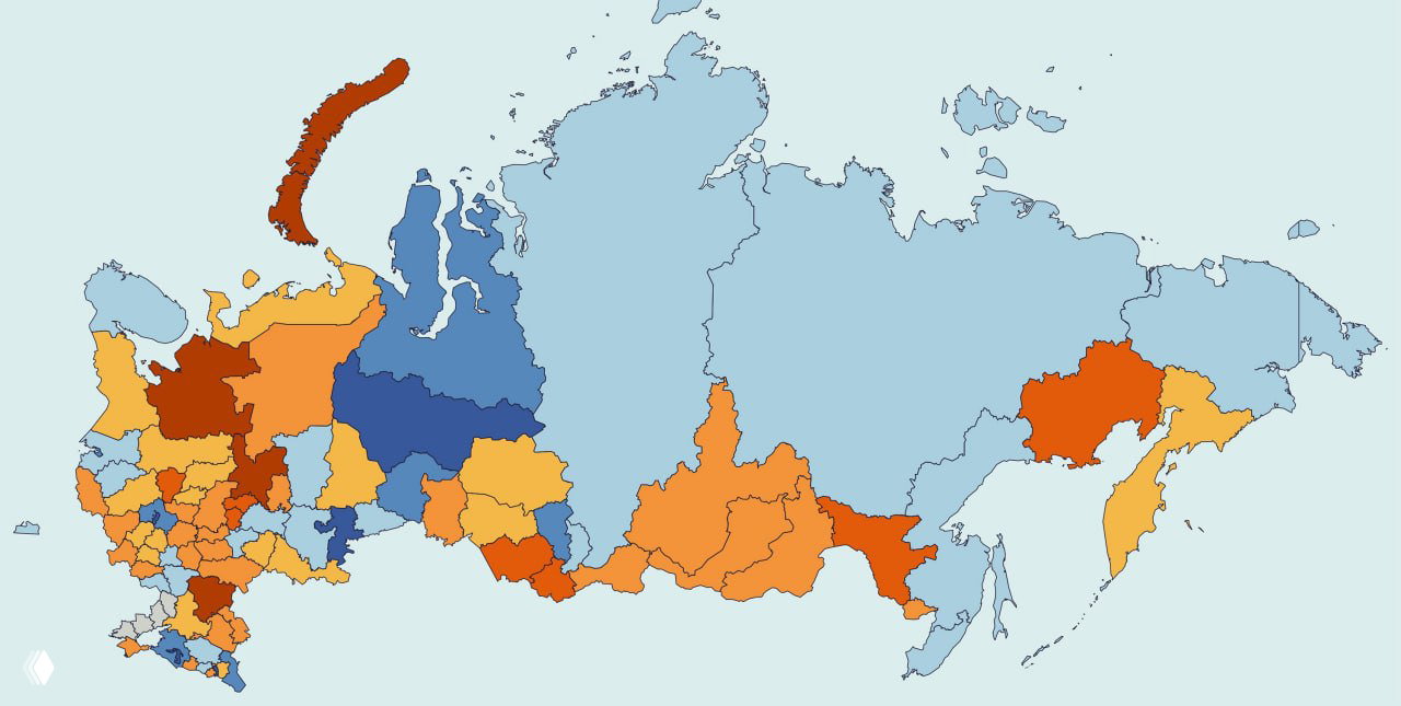 Составлен рейтинг регионов России по качеству дорог