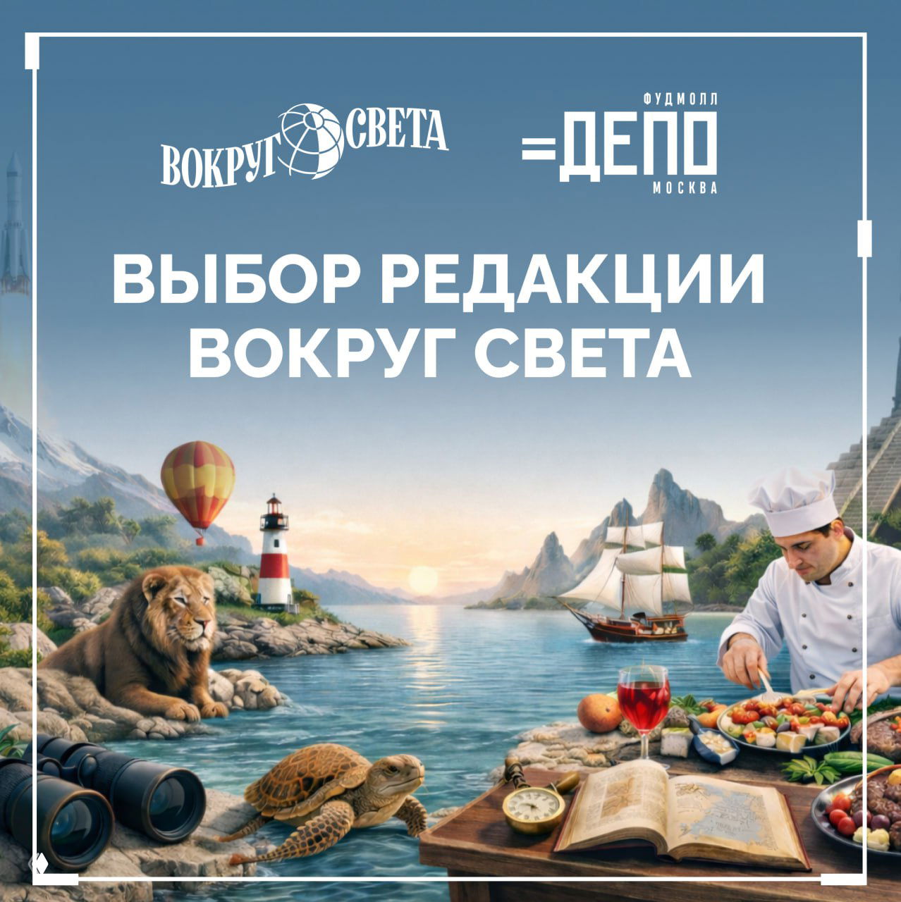Гастрономическое путешествие — 165 лет «Вокруг света»