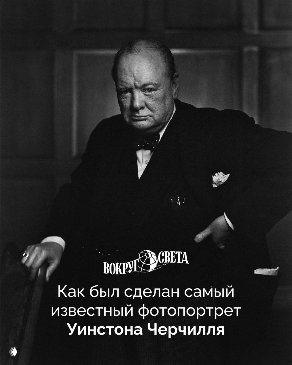 Усмиренный лев: как был сделан фотопортрет Черчилля